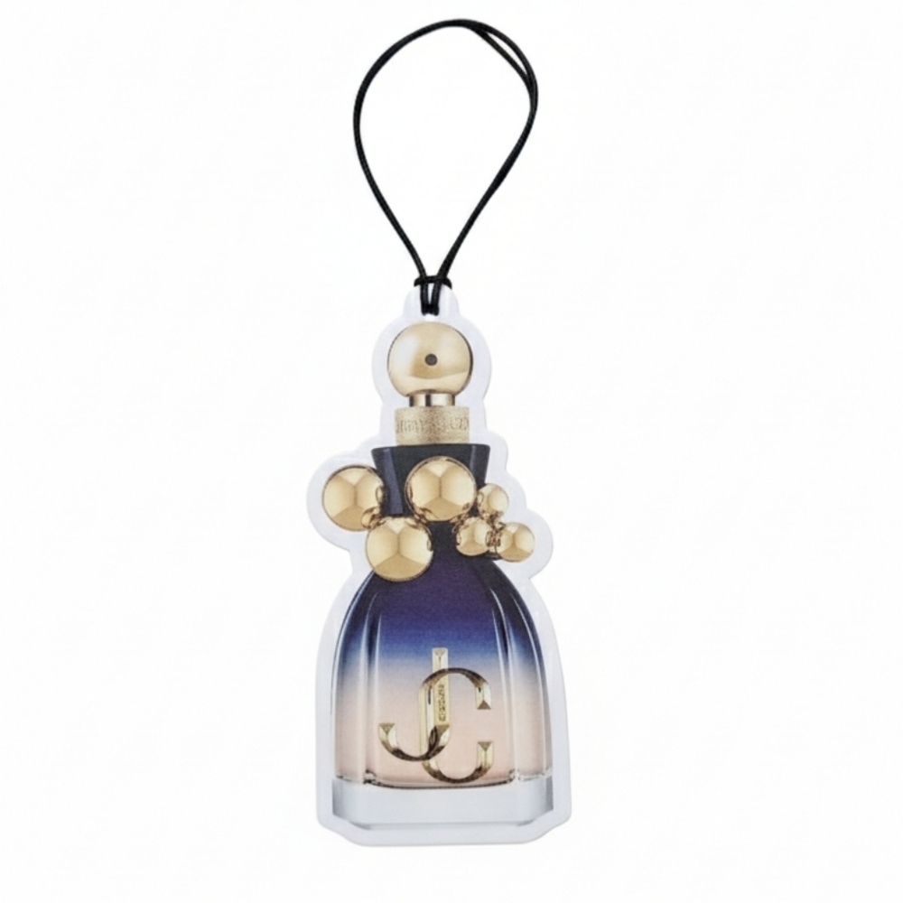Jimmy Choo I Want Choo Scented Luxury Car Freshie | Hanging Air Freshener Card N